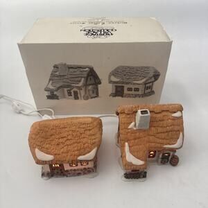 Department 56 Dickens Christmas Village Barley Bree Farmhouse & Barn 59005